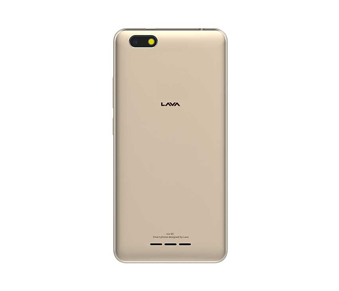 Lava Iris 65 1GB RAM, 8GB Dual Sim 4G LTE Smart Phone - Gold - Zoom Image 1