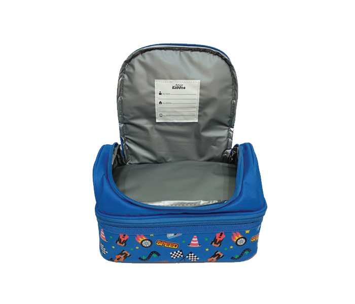 Smily Kiddos SK11004004 Dual Slot Lunch Bag - Blue - Zoom Image 3