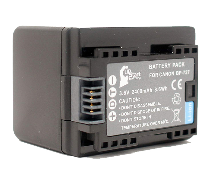 Canon BP-709 2400mAh 3.6V Lithium-Ion Battery Charger - Black - Zoom Image 1