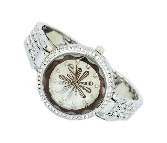 Catwalk CW-175 Genuine quality Fashionable Cz Watch For Women Silver - Zoom Image