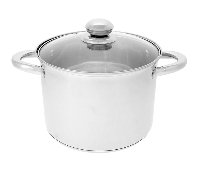 Royalford RFU9098 10 Litre Stainless Steel Stockpot with Glass Lid - Silver - Zoom Image 6