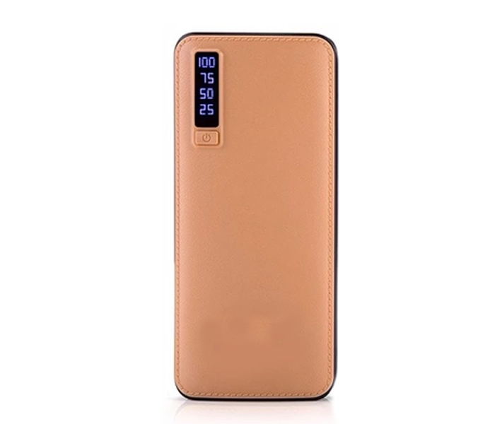 MKZ 15000 mAh Smart Power Bank with Lightning cable - Brown - Zoom Image