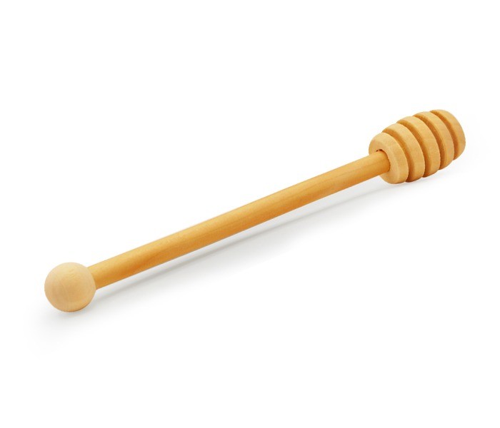 WHS-456 Wooden Honey Stick for Bake 8cm Brown - Zoom Image 3