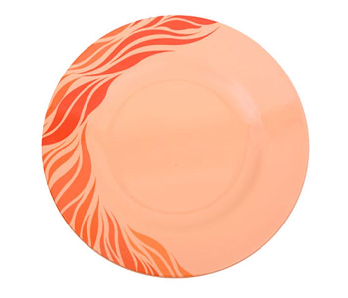 Royalford RF8123 10-inch Aqua Thai Soup Plate - Orange - Zoom Image