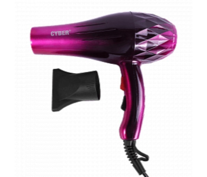 Cyber CYHD-9092 OSP Hair Dryer With Cool Shot 2200W Pink - Zoom Image 1