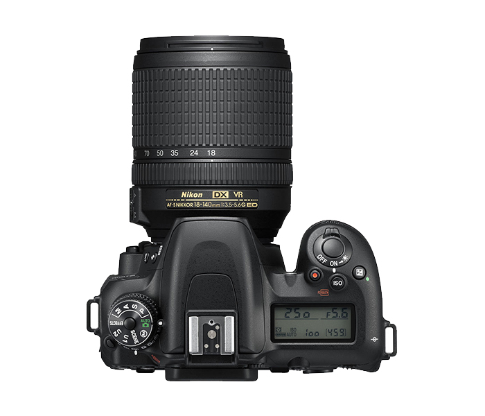 Nikon D7500 with AF-S 18-140mm DSLR Camera - Black - Zoom Image 2