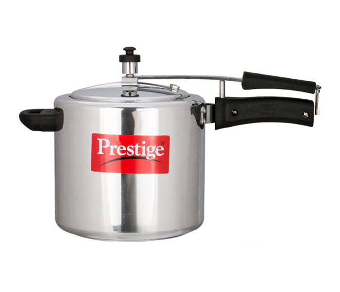 Prestige MPN11605 6.5 Litre Nakshatra Polished Aluminum Cooker - Silver - Zoom Image