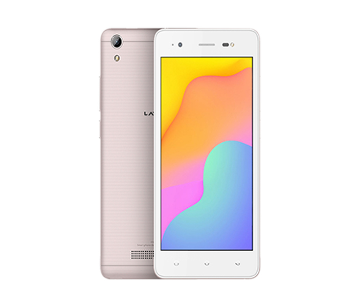 Lava Iris 50c 1GB RAM 8GB Dual Sim Smart Phone - Gold - Zoom Image 1