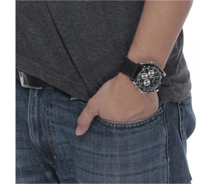 Curren 8146 Rubber Strap Band Quartz Watch For Men - Zoom Image 5