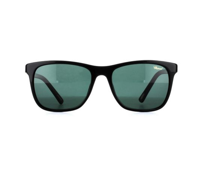 Chopard SCH152 700P Oval Black Frame & Green Gradient Mirrored Sunglasses for Women - Zoom Image 4