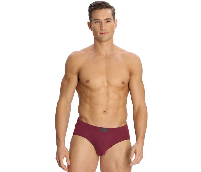 Jockey 8035-0310 Modern Classic Poco Brief Red Wine/L - 3 Pieces Pack - Zoom Image