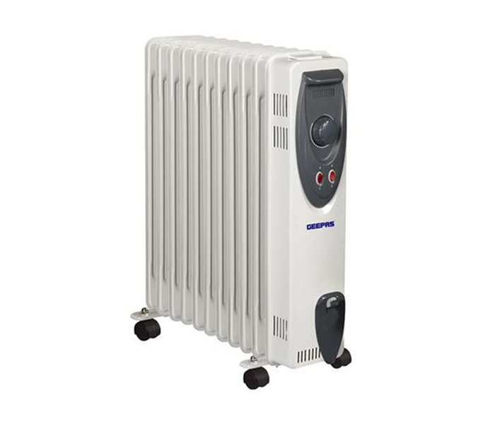 Geepas GRH9511 11 Fins Oil Filled Room Heater - Zoom Image