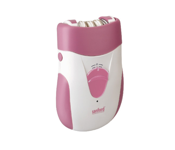 Sanford SF1930LE BS 7W Rechargeable Lady Epilator, White & Pink - Zoom Image