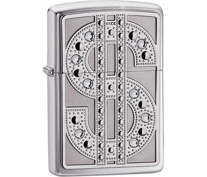 Zippo 20904 250 Bling Lighter Silver - Zoom Image