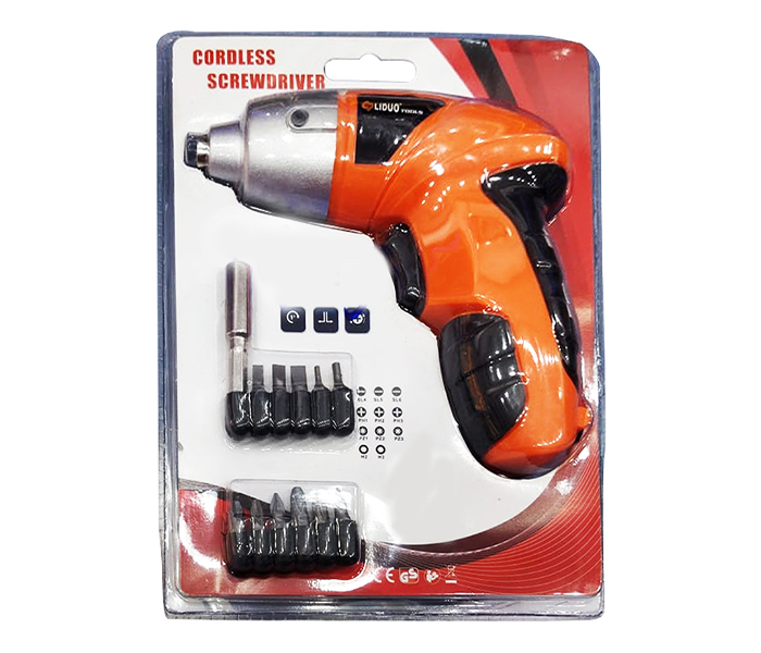 LIDUO Cordless Power & Hand Tool Kit with Screwdriver 13 PCs - Zoom Image 1