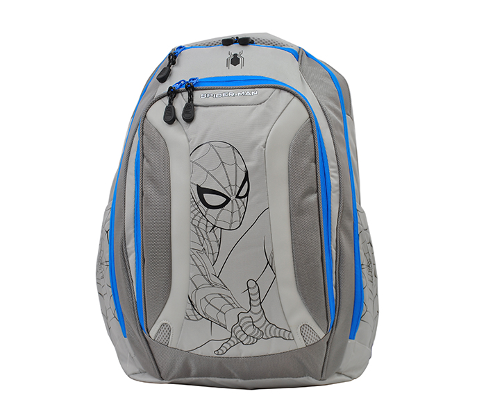 Spiderman STGL08S09 18-inch Teens Backpack - Grey - Zoom Image