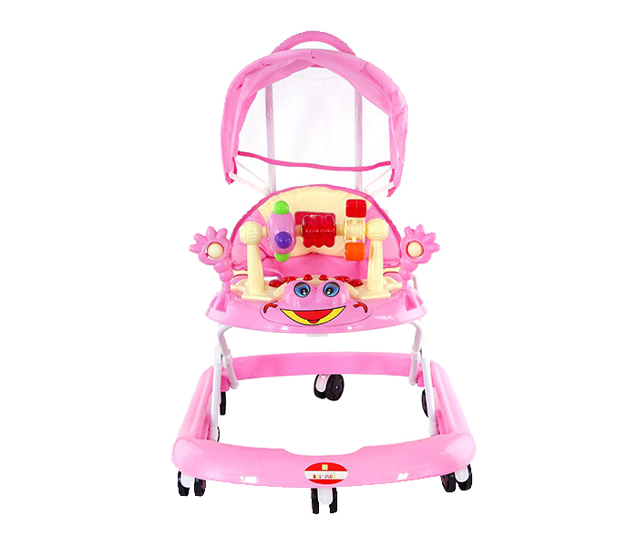 Baby Plus BP6002W Baby Walker with Music - Pink - Zoom Image 2