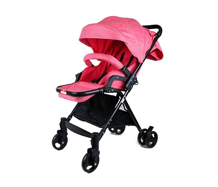 Baby Plus BP7733 Baby Stroller and Pram - Light Pink - Zoom Image 3