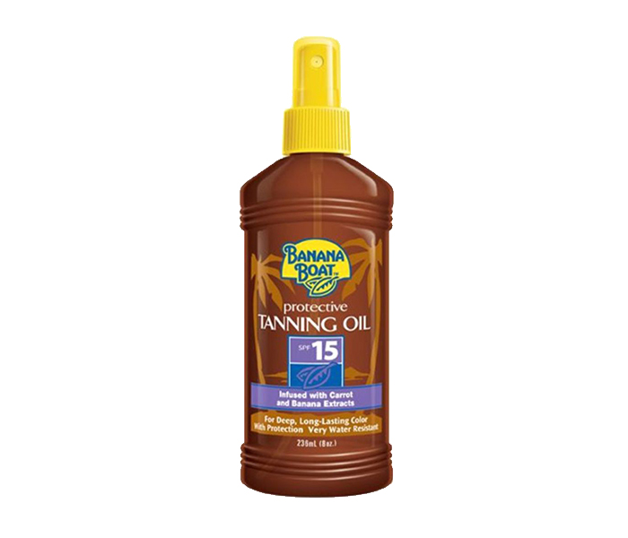 Banana Boat N13770325A SPF15 Protective Tanning Oil - 236ML - Zoom Image