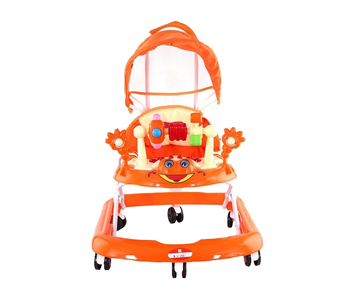 Baby Plus BP6002W Baby Walker - Orange - Zoom Image 2