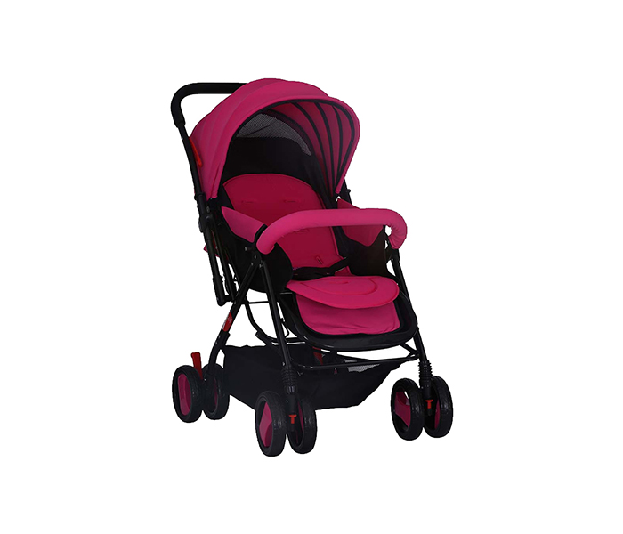 Baby Plus BP7732 Baby Stroller - Pink - Zoom Image 5