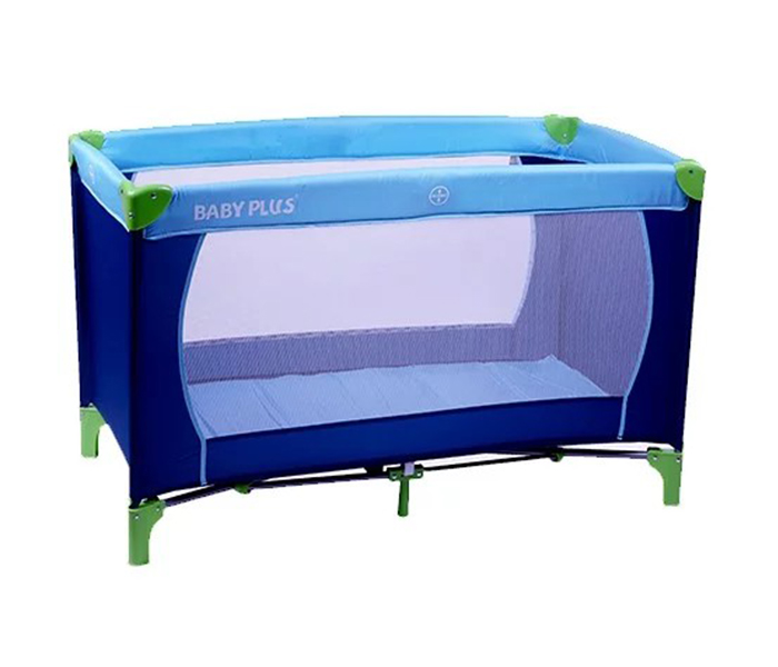 Baby Plus BP8059 Play Pen Cum Bed - Blue - Zoom Image 1