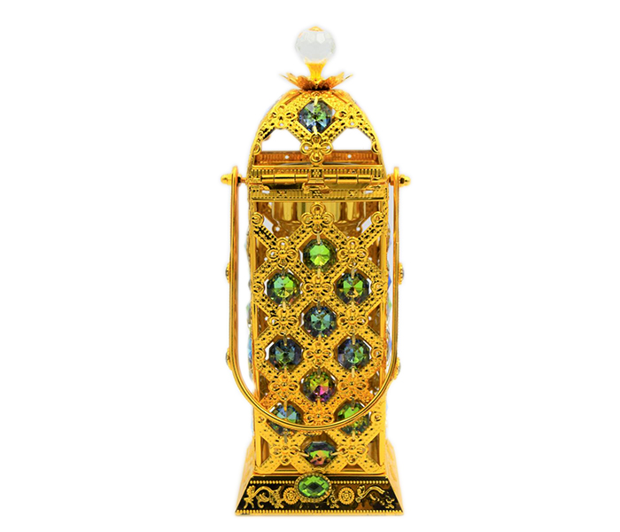 Home Concept Ar-120 Incense Burner For Bakhoor - Gold - Zoom Image 3