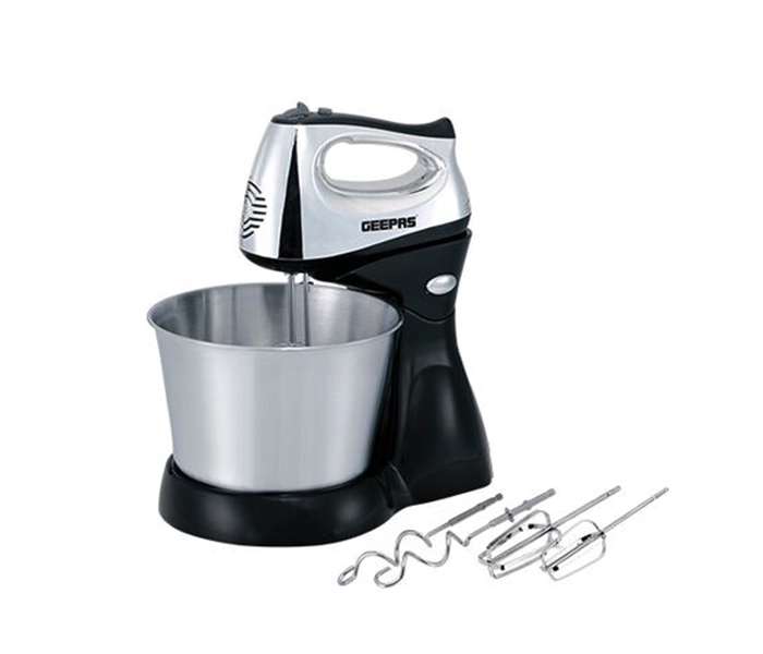 Geepas GHM5461 Turbo Hand Mixer with Stainless Steel Bowl - Zoom Image 4