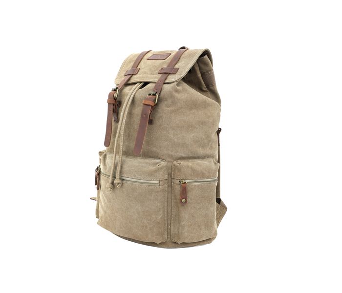 Para John PJBP6609 Canvy Backpack - Khaki - Zoom Image 1