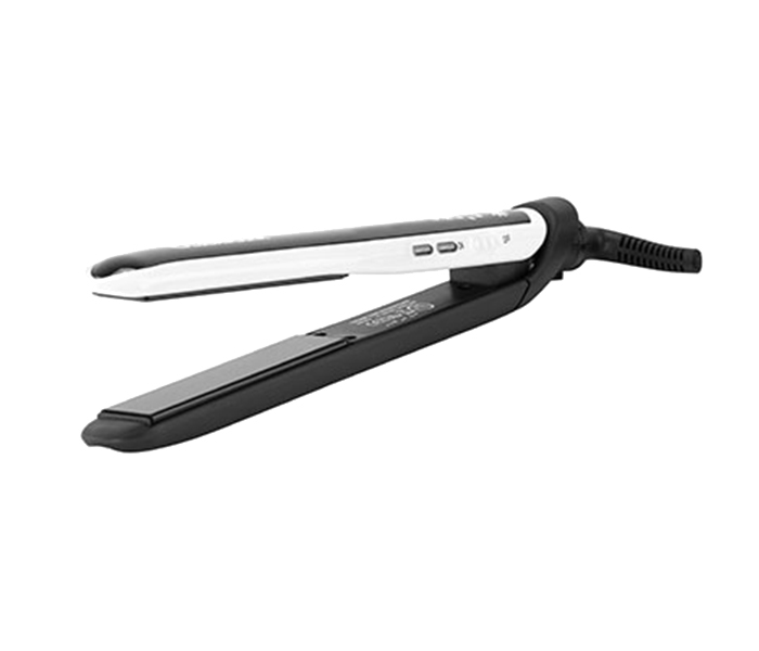 Olsenmark OMH4014 Ceramic Plated Hair Straightener- White and Black - Zoom Image 1