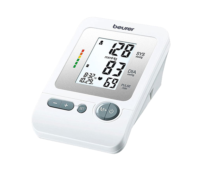 Beurer N18893602A BM 26 Upper Arm Blood Pressure Monitor - White - Zoom Image