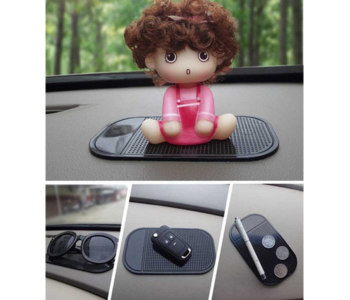 ZE Anti-Slip Car Dashboard Silica Gel Magic Sticky Pad Holder for Mobiles, Keys, Pens & Other Accessories - Zoom Image 3