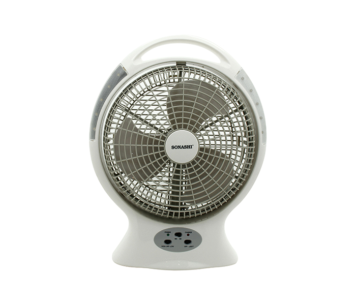 Sonashi SRF-412 12-inch Rechargeable Oscillating Table Fan - Zoom Image 4