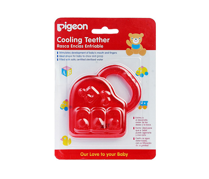 Pigeon N11583479A Cooling Teether - Red - Zoom Image