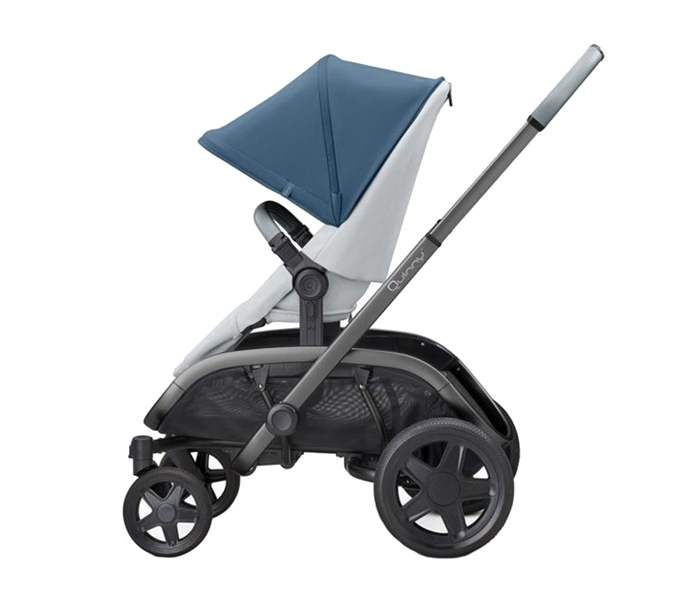 Quinny 1396576000 Hubb Portable Stroller - Blue Coral & Grey - Zoom Image 2