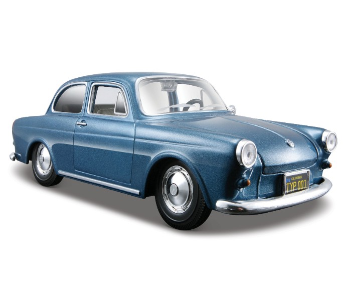 Maisto Tech 31265 1:24 SE (B) Volkswagen 1600 Notchback Blue - Zoom Image