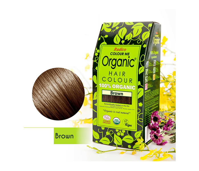 RADICO Colour Me Organic Hair Colour - Brown - Zoom Image 1