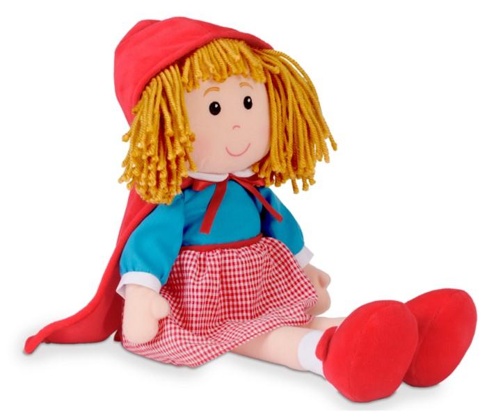 Fiesta Crafts T-2775 Little Red Riding Hood Rag Doll - Zoom Image 2