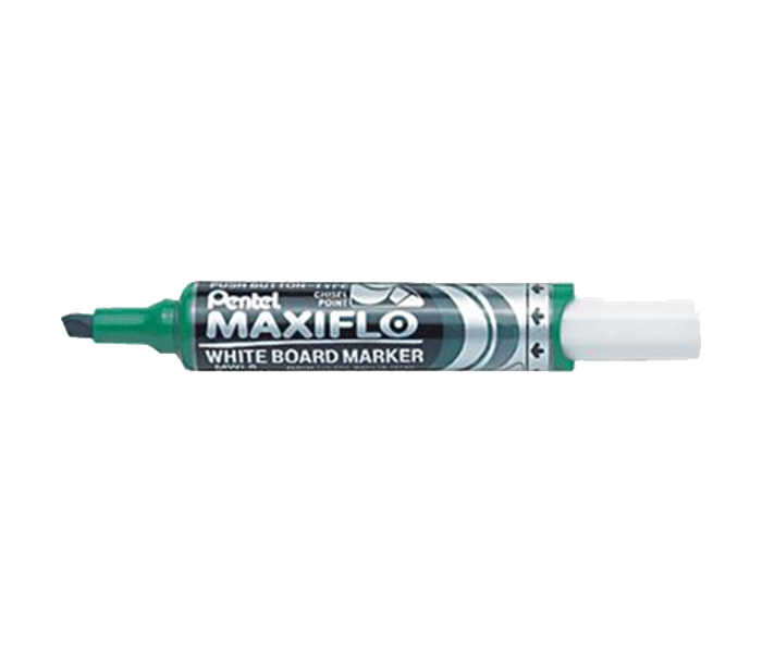 Pentel PE-MWL6-D White Board Marker with Medium Chisel Tip - Green - Zoom Image 1