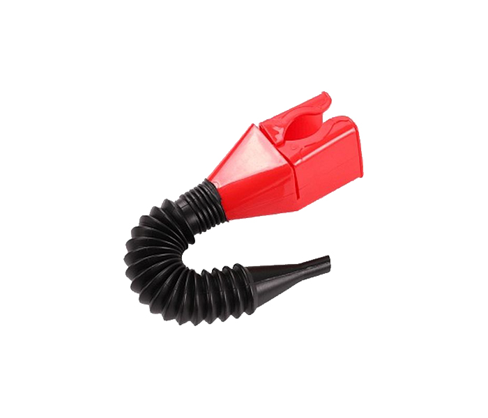 Car Mart Vehicle Super Fill Funnel for All Liquids with No-Spill Joint, Red - Zoom Image 2