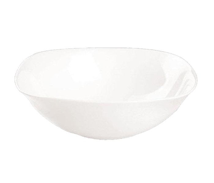 Royalford RF7051 11.5-inch Opal Ware Square Bowl - White - Zoom Image