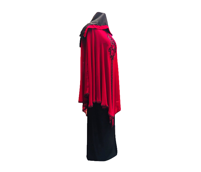 Norin NPF5460 Ryfoltation Ultimate Quality Fashionable Parda , Size 54 - Black & Red - Zoom Image