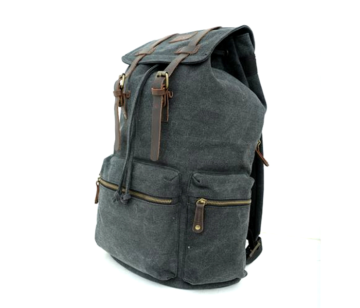 Para John PJBP6609 Canvy Backpack - Black - Zoom Image 3