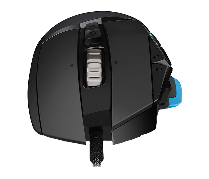 Logitech 910-004618 G502 Right-Hand Proteus Spectrum Gaming Mouse - Black - Zoom Image 3