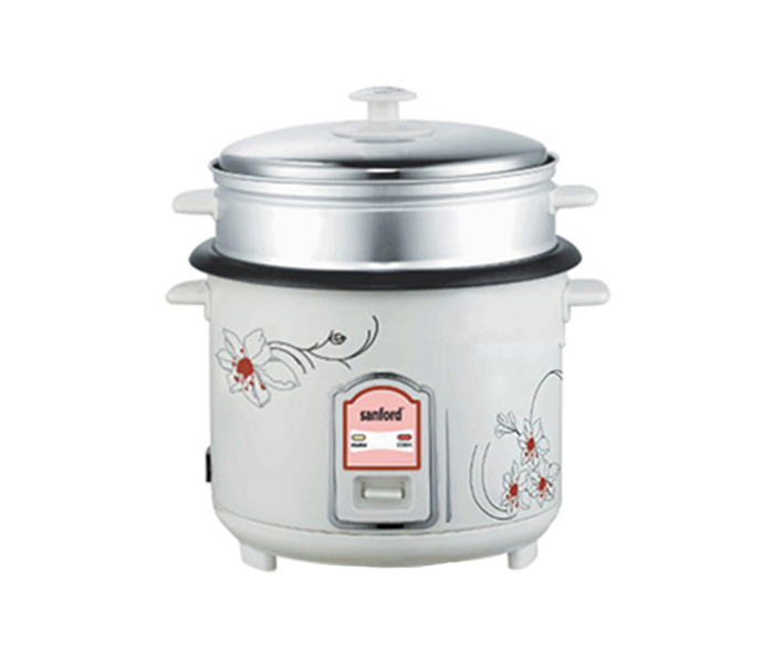 Sanford SF2503RC 2.8 Litre Non Stick Rice Cooker - White - Zoom Image