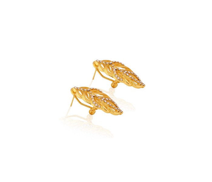 4 in 1 Autom Leaves 18K Gold Jewellery Set 32928 - Zoom Image 4