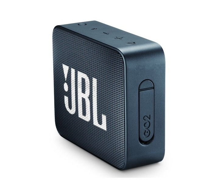 JBL GO 2 Rechargeable Waterproof Bluetooth Speaker - Slate Navy - Zoom Image 1