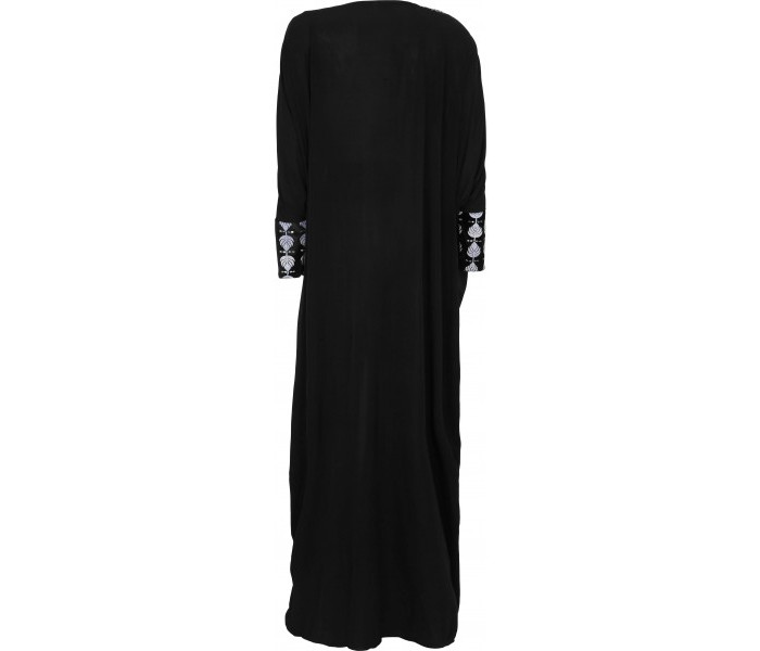 Abaya ABY36S Size S for Women Black - Zoom Image 2