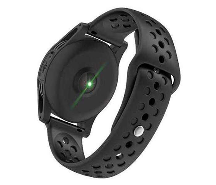 Q73 Fitness Tracker Bluetooth Smart Bracelet Heart Rate Monitor - Black - Zoom Image 2