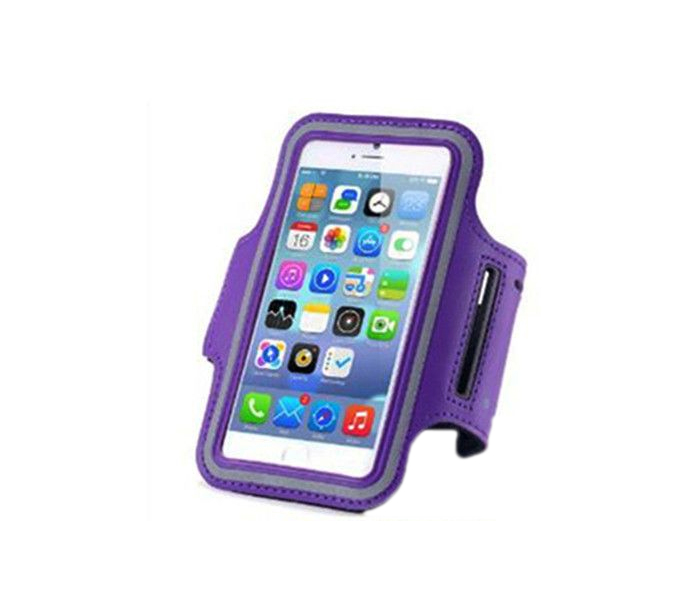 Zooni Running Sports Armband For Smartphones Under 4.7 Inches - Voilet - Zoom Image